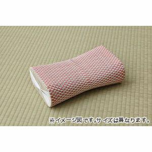 枕 まくら PPまくら PP枕 籐枕風 ピロー 通気性 蒸れない ポリプロピレン 約30×20cm レッド 1120590241601 [13]｜cagu-le