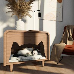 【匿名配送】IKEAイケア UTSÅDD ウートソッド キャットハウス 籐 脚付 UTSÅDD ウートソッド キャットハウス 脚付き, 籐 - IKEA