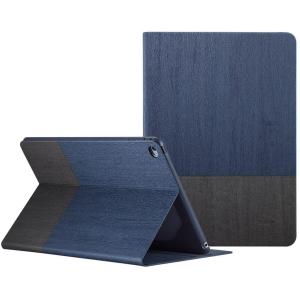 売り尽くしセール　ESR iPadAir2 ケース iPad Air2 カバー 軽量 シンプル 柔らかな内側 スタンド機能 オートスリープ スリム  二つ折 iPad Air2  灰紺色