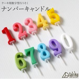 ナンバーキャンドル ロウソク 数字 6 誕生日 記念日 : MITSUBOSHIYA