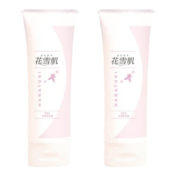 花雪肌 ジェルクリーム 80g×2本セット チューブタイプ 医薬部外品 オールインワンゲル 正規販売...