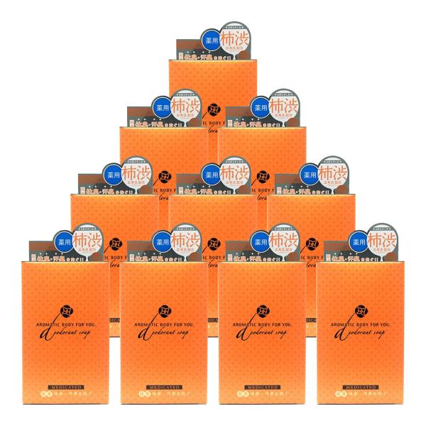 【正規販売店】アロマティックBソープ　10個セット（柿渋石けん） 送料無料
