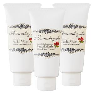 花しずく洗顔フォーム120g ローズ水・カニナバラ果実エキス配合 無着色