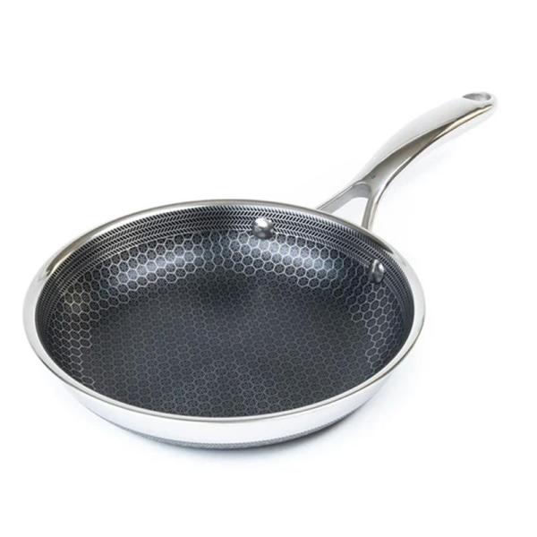 フライパン 直径20cm IH対応 ハイブリットパン PFOAフリー 8" HEXCLAD HYBR...