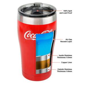 コカコーラ タンブラー 18/8ステンレス 銅...の詳細画像3