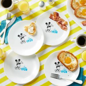 CORELLE（コレール） スクエア ランチプレート 約22cm 4点セット 四角