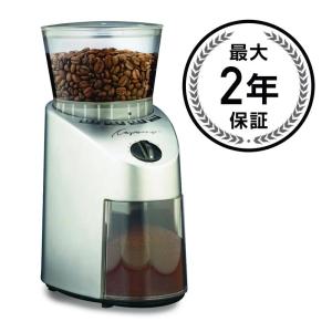 カプレッソ インフィニティ コーヒーグラインダー コーヒーミル シルバー Capresso 560.04 Infinity Burr Grinder,｜cakmkt