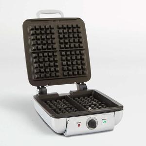 家庭用 クイジナート ワッフルメーカー 4枚焼 丸型 BPAフリー
