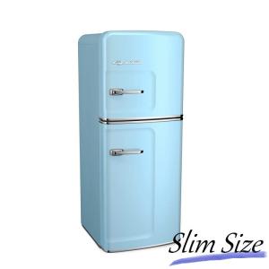 SMEG(スメッグ)よりもビッグチリ アメリカ レトロ 冷凍 冷蔵庫 おすすめ おしゃれ ビンテージ...