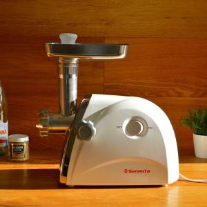SEASAND 電動ミートグラインダー 肉挽き器 [100V 500W] 腸詰め機 電動