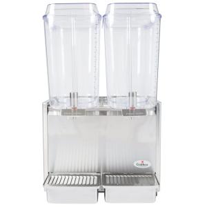 ドリンクサーバー ダブル ディスペンサー 20L×2 パドル攪拌 冷却機能