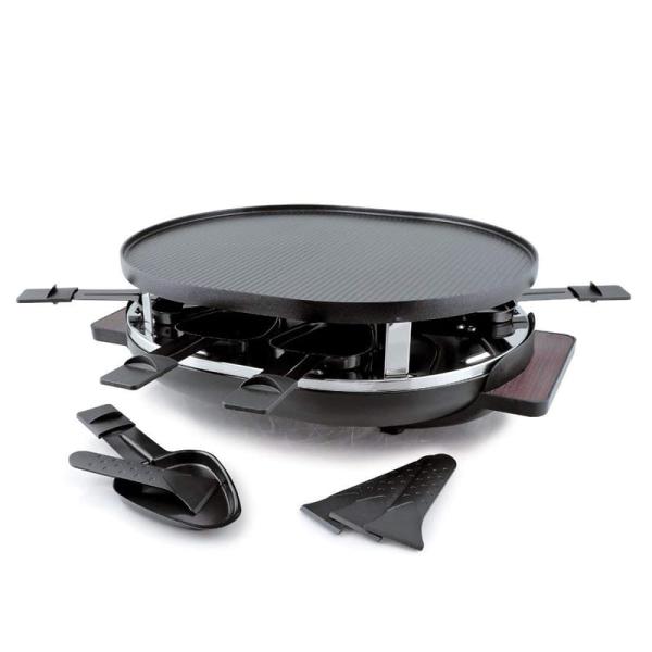 スイスマー ラクレットグリル 8人用 マホガニー オーバル Swissmar KF-77066 Ma...