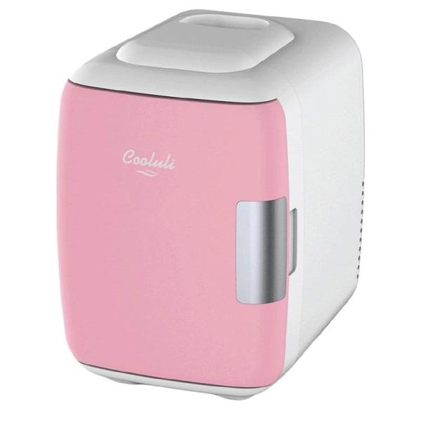 ミニ保冷庫 保温 4L 6缶 USB 車載可 化粧品 Cooluli Mini Fridge Ele...