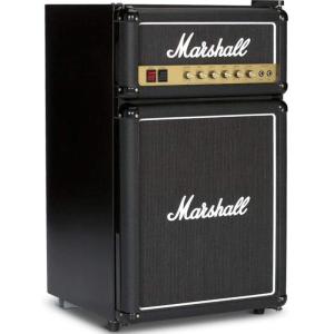 冷蔵庫 マーシャル アンプ型 スピーカー型 コンパクト Marshall Cubic-Foot Bar Fridge with Freezer, Bl