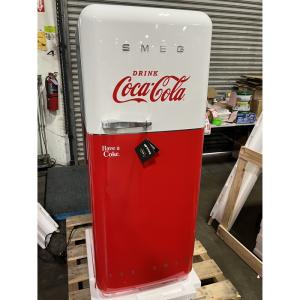 冷蔵庫 冷凍庫 スメッグ レトロ コカコーラ ...の詳細画像4