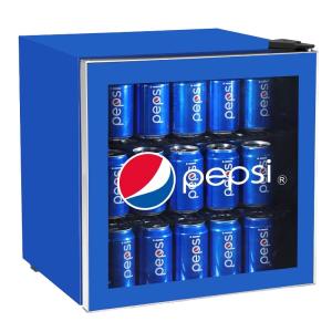ミニ 冷蔵庫 70缶 ビバレッジクーラー 保冷庫 ガラスドア ペプシ CURTIS MIS165PEP Pepsi Mini Beverage Coo