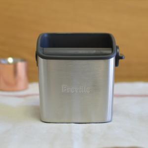 ★未使用品★ ノックボックス　メタルホルダー付 スクエア ノックボックスセット メタルホルダー 25631 | コーヒー用品