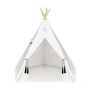 子ども用 テント 室内 屋内にも ミニ 小さい 秘密基地 インテリア 高さ1.8m Nature's Blossom Kids Teepee Tent｜cakmkt