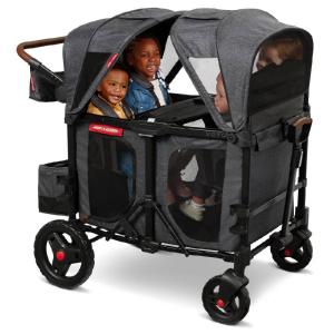 ベビーカーワゴン キャノピー付 クワッド radio flyer Voya XT Quad Stroller Wagon