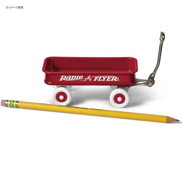 ミニチュア クラシックワゴン 13cm レッド おもちゃ Radio Flyer Single Mi...