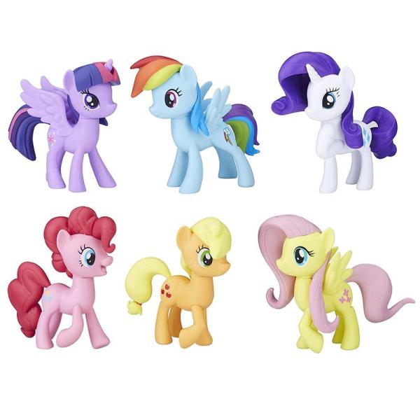 マイリトルポニー フィギュア 6体セット 人形 おもちゃ My Little Pony Toys M...