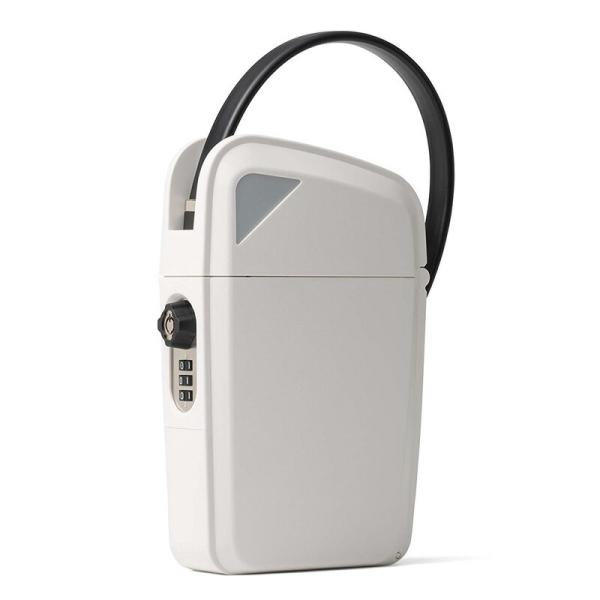 ポータブルセーフティーケース セーフボックス 鍵付き ロック 貴重品 旅行 アウトドア SAFEGO...