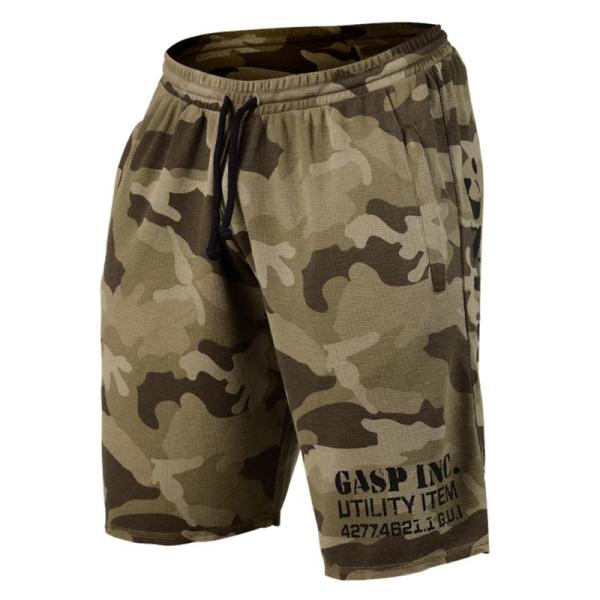 GASP ハーフパンツ サーマルショーツ 迷彩 ミリタリー ジム トレーニング 筋トレ ウェア GA...