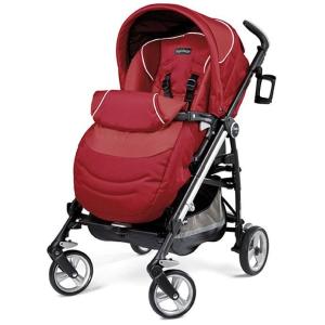 ペグペレーゴ スイッチ フォー ベビーカー レッド Peg Perego Switch Four Stroller Geranium