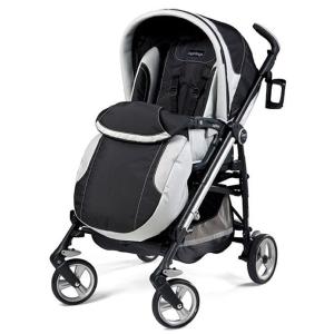 ペグペレーゴ スイッチ フォー ベビーカー ブラックxライトグレイ Peg Perego Switch Four Stroller Southpole