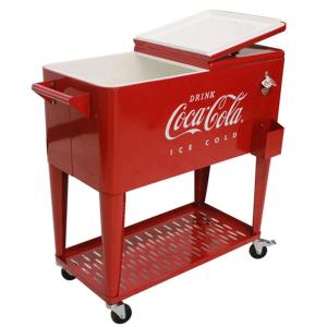 コカコーラ カート型 クーラーボックス 76L...の詳細画像1