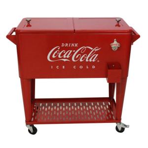 コカコーラ カート型 クーラーボックス 76L...の詳細画像2