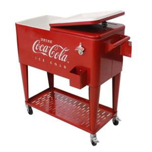 コカコーラ カート型 クーラーボックス 76L...の詳細画像5