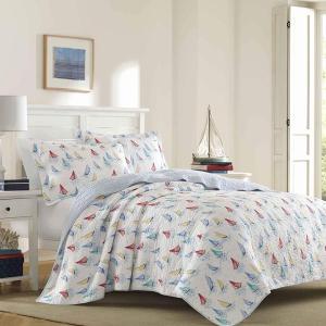 LAURA ASHLEY（ローラアシュレイ） ベッドカバー ピロカバー 3点セット