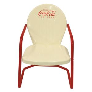 コカコーラ メタル テーブル チェア セット ...の詳細画像1