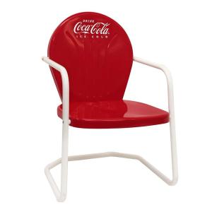 コカコーラ メタル テーブル チェア セット ...の詳細画像2