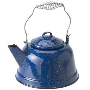 ケトル やかん キャンプ用 アウトドア ホーロー ブルー GSI Outdoors Enamelware Tea Kettle, 10-Cup｜cakmkt