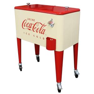 コカコーラ カート型 クーラーボックス 57L...の詳細画像1