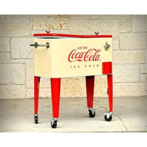 コカコーラ カート型 クーラーボックス 57L...の詳細画像4