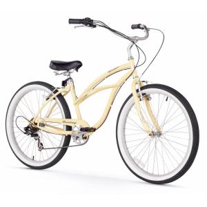 ビーチクルーザー 女性用 自転車 26インチ 7スピード Firmstrong Urban Lady...