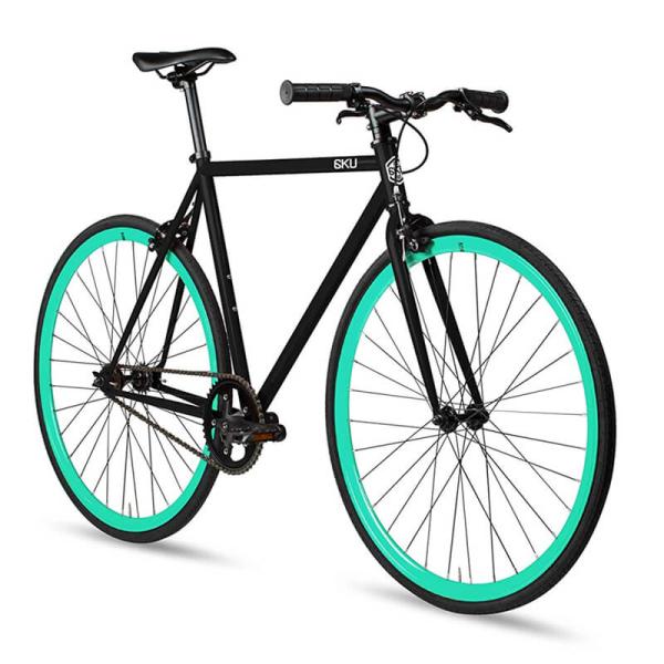 ピストバイク 自転車 シングルスピード 6KU Fixed Gear Single Speed Ur...