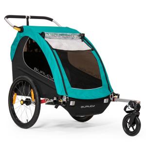 バーレー サイクルトレーラー 2人乗り 手押し可 サスペンション付 自転車用 ベビーカー アンコール Burley Encore X KID BIKE