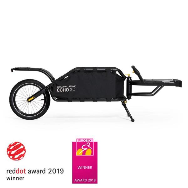 バーレー サイクルトレーラー 一輪 自転車用 カーゴ 32kgまで 荷物 Burley Coho X...