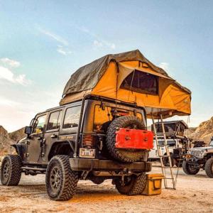 ルーフトップテント 車上 3人用 アウトドア キャンプ TUFF STUFF "RANGER" OVERLAND ROOF TOP TENT & AN