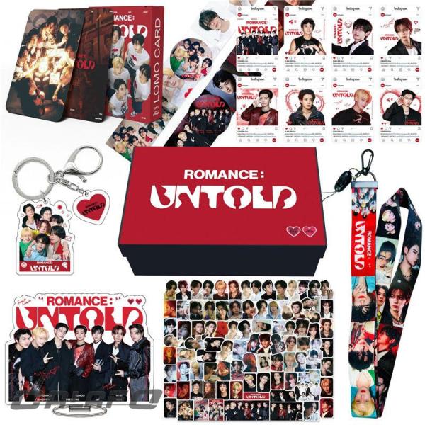 ENHYPENグッズ ギフトボックス フォトカード ROMANCE : UNTOLD テープ セット...