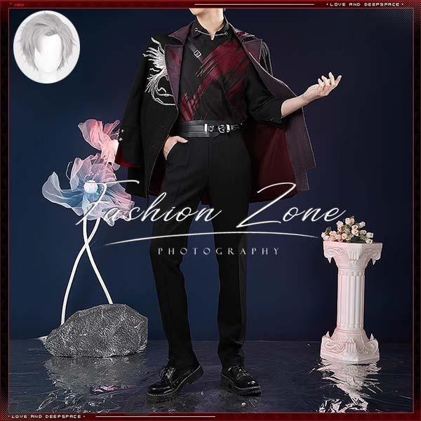 ◆ 恋と深空 風 シン Sylus 無尽略奪者 コスプレ衣装 ウィッグ cosplay ハロウィン ...