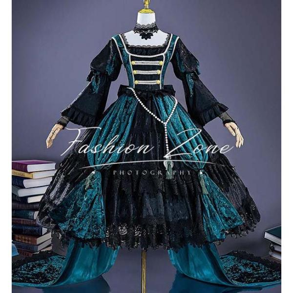 ◆黒執事 風 緑の魔女 シエルファントムハイヴ コスプレ衣装 靴 cosplay ハロウィン 演出服...