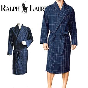 ポロ ラルフローレン メンズ コットン バスローブ