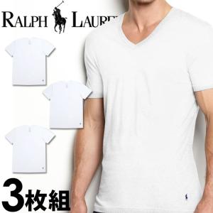 【SALE 30%OFF】ポロ ラルフローレン メンズ コットン Vネック 半袖 Tシャツ 3枚セット POLO RALPH LAUREN RL66W RCVNP3 LCVN｜オズの魔法