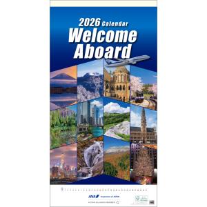 ANA「Welcome Aboard」 2026年 カレンダー  CL26-1141 カレナビ おし...