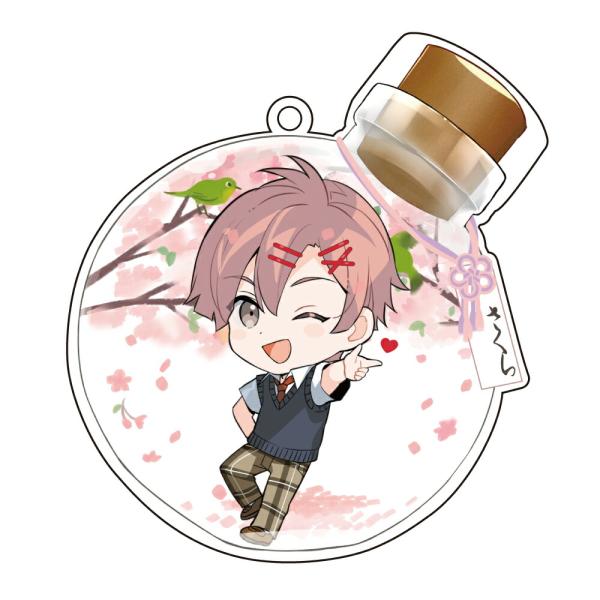 アクリルメイクアップカバー さくらさく